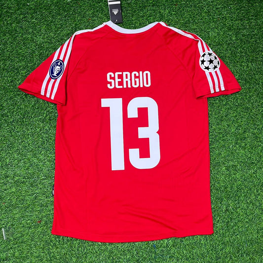 Paulo Sérgio Bayern Munich 2001 Champions League Final Retro Football Jersey