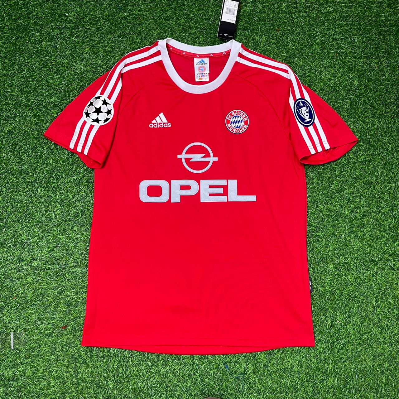 Paulo Sérgio Bayern Munich 2001 Champions League Final Retro Football Jersey