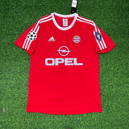 Paulo Sérgio Bayern Munich 2001 Champions League Final Retro Football Jersey