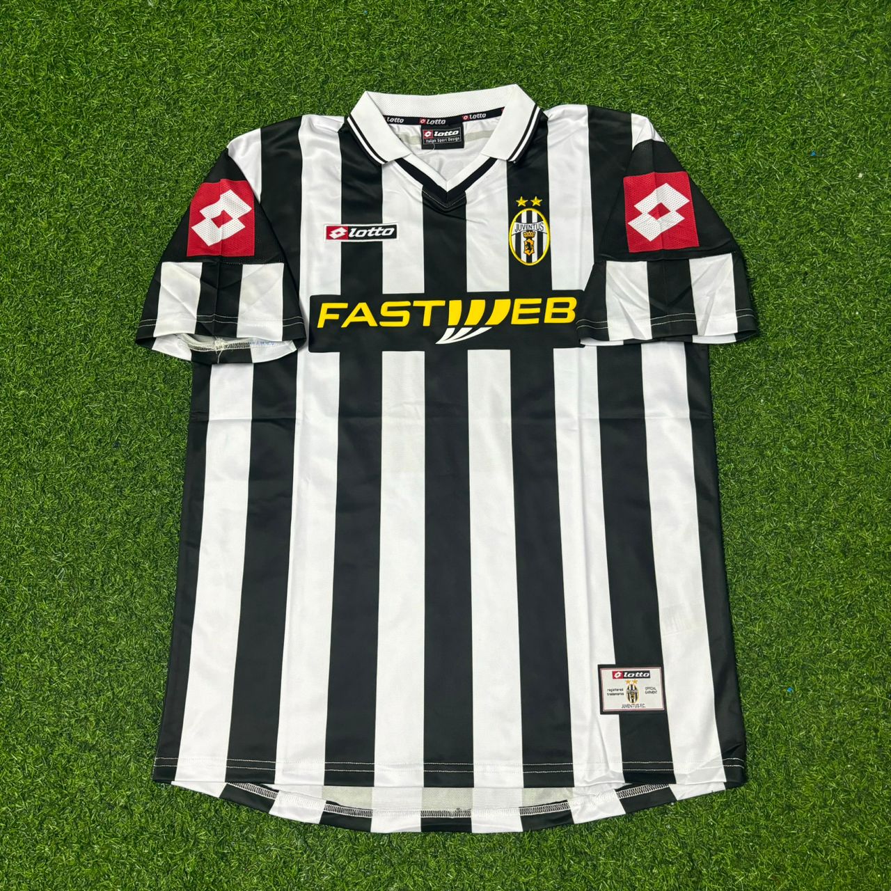 Pavel Nedvěd Juventus 2001-2002 Season Retro Football Jersey