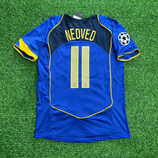 Pavel Nedved Juventus 2004-2005 Kit de football maillot rétro bleu | Maillot | Maillot de football