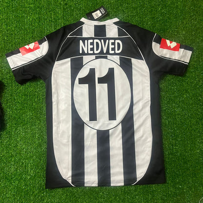Pavel Nedvěd Juventus Tamoil Sponsor Retro Football Jersey