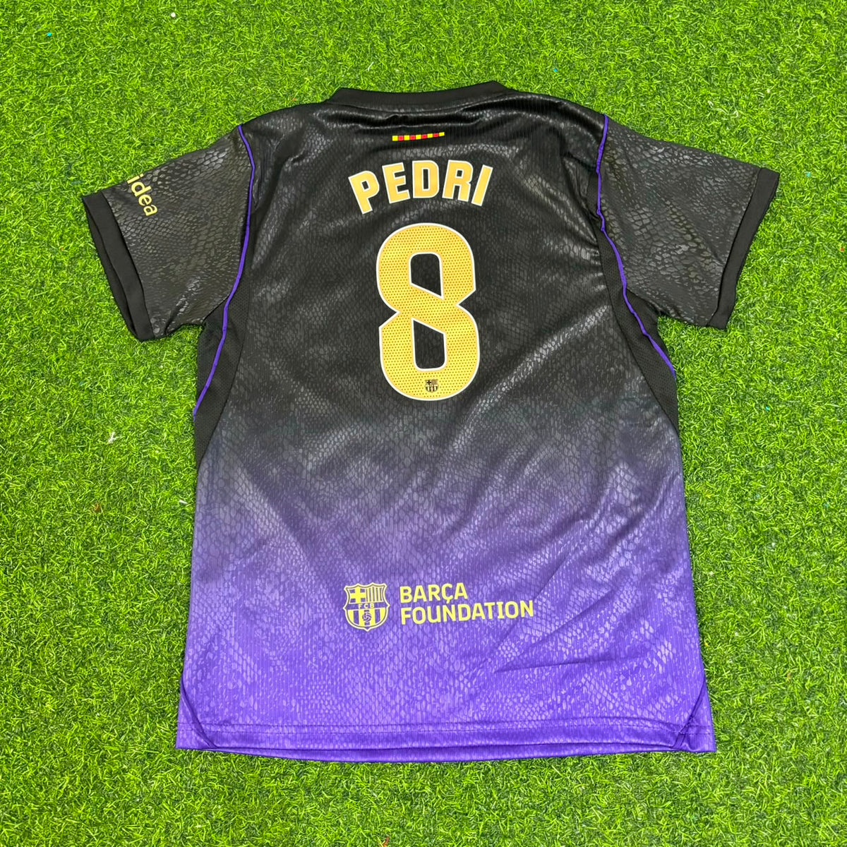 Pedri #8 Barcelona 2027  New Season Away Jersey Trikot Maillot Soccer Shirt