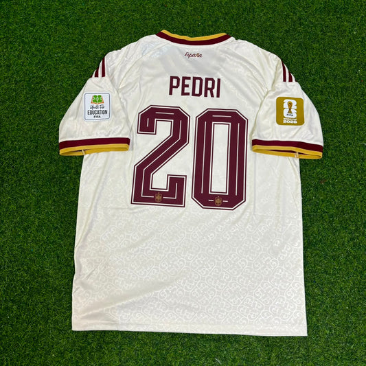 Pedri 20- Spain 2026 World Cup Away Football Jersey