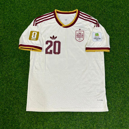 Pedri 20- Spain 2026 World Cup Away Football Jersey