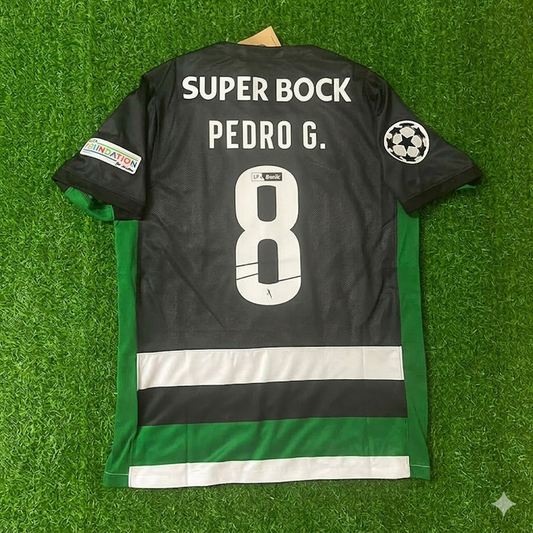 Pedro Gonçalves 8- Sporting Lisbon Home Green Jersey