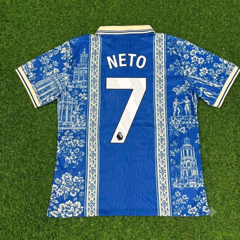 Pedro Neto Chelsea 2027 Blue-White Jersey Maillot Trikot Maglia Soccer Shirt