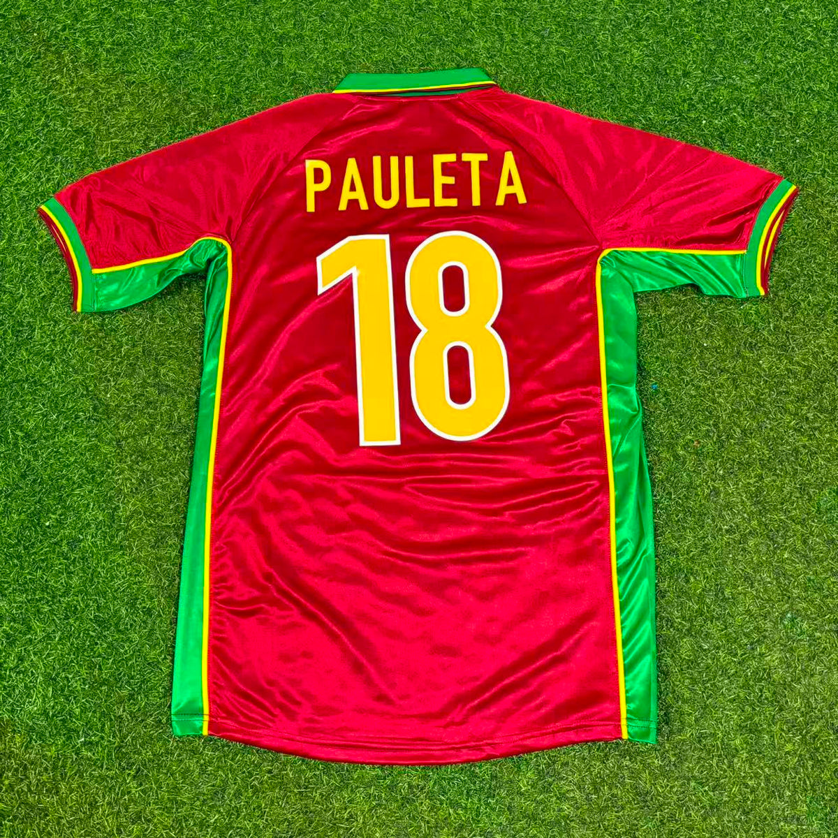 Pauleta #18 Portugal 1998 World Cup Retro Jersey