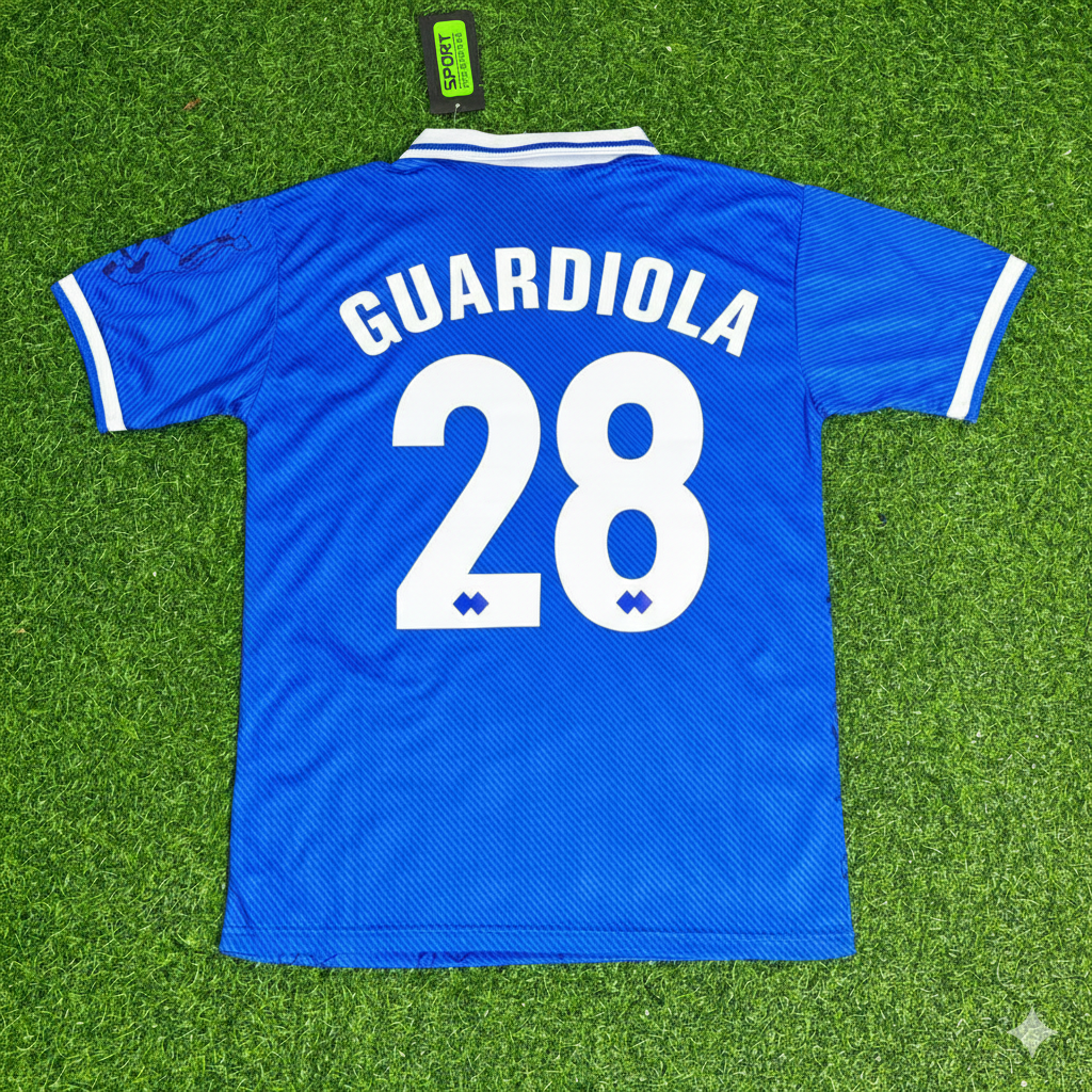 Pep Guardiola Brescia 1997/1998 Retro Home Football Jersey