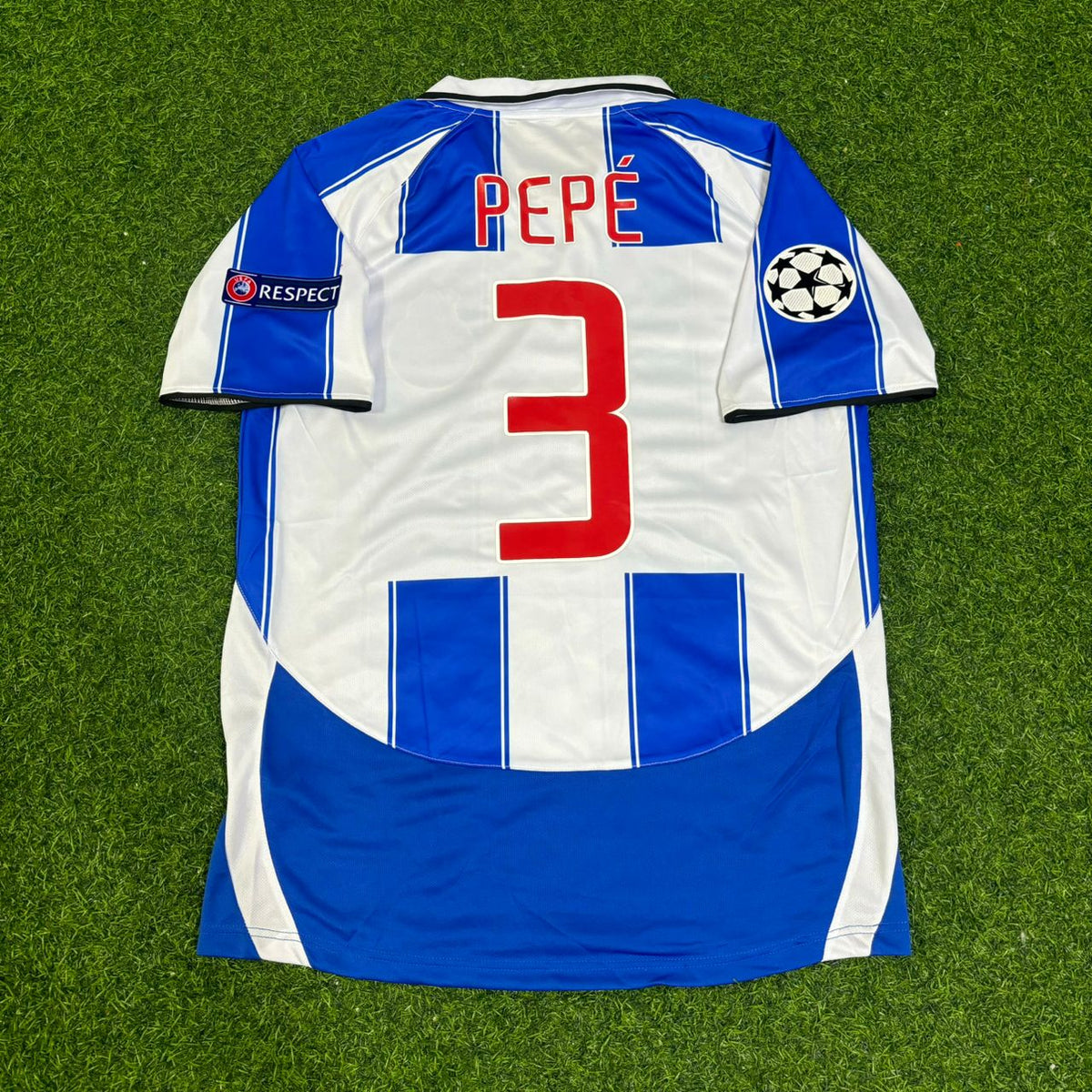 Pepe 3- Porto Retro Football Jersey