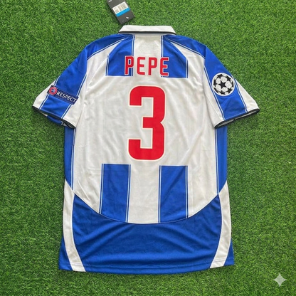 Pepe 3- Porto Retro Football Jersey