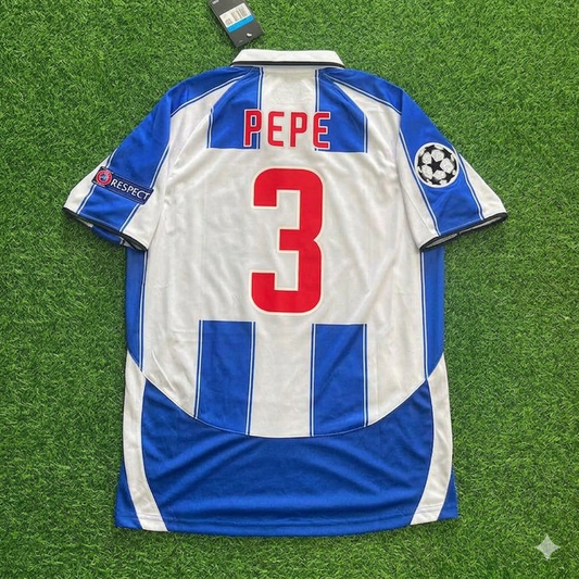 Pepe 3- Porto Retro Football Jersey