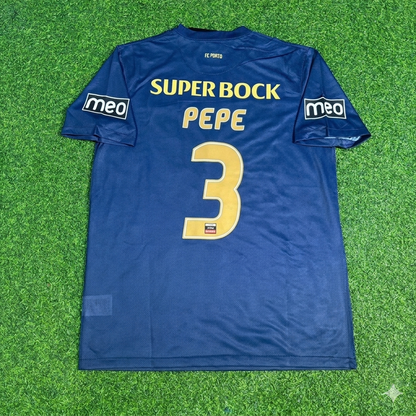 Pepe #3 FC Porto Home Retro Football Jersey