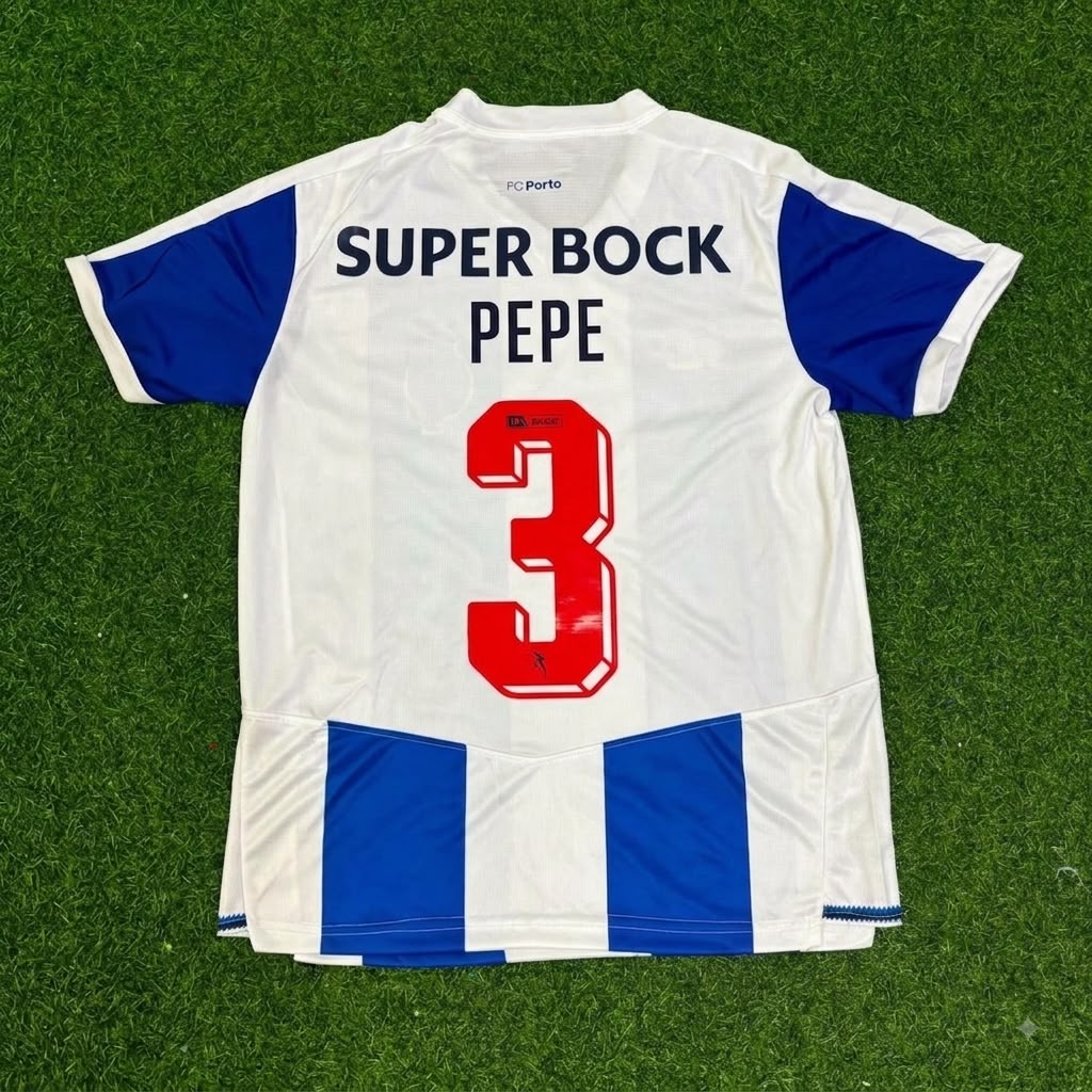 Pepe #3 - Porto Special Retro Jersey Trikot Maillot Soccer Shirt
