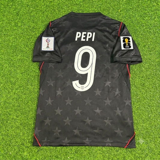 Ricardo Pepi USA 2026 World Cup Black Football Jersey