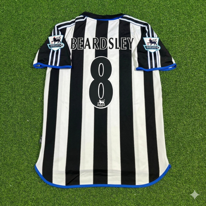 Peter Beardsley #8 Newcastle United Retro Trikot Kit Jersey Soccer Shirt
