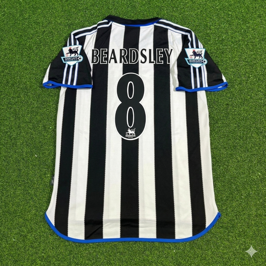 Peter Beardsley #8 Newcastle United Retro Trikot Kit Jersey Soccer Shirt