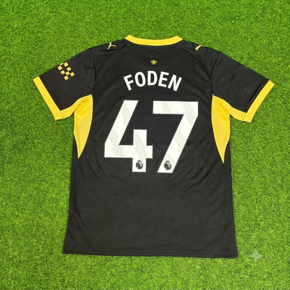 Phil Foden 47- Manchester City Away New Season 2027 Jersey Trikot Maillot Soccer Shirt