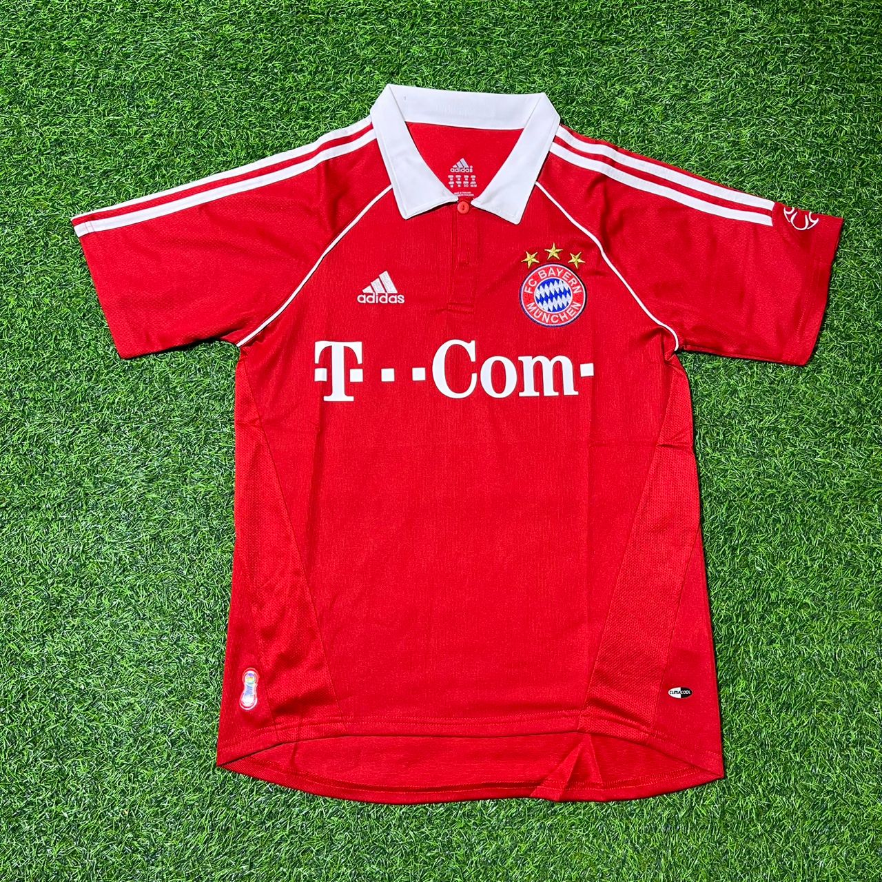 Philipp Lahm Bayern Munich 2006/07 Red Retro Football Jersey Kit