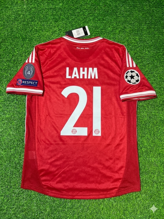 Philipp Lahm 21- Bayern Munich 2013 Champions League Wembley Final Jersey Trikot