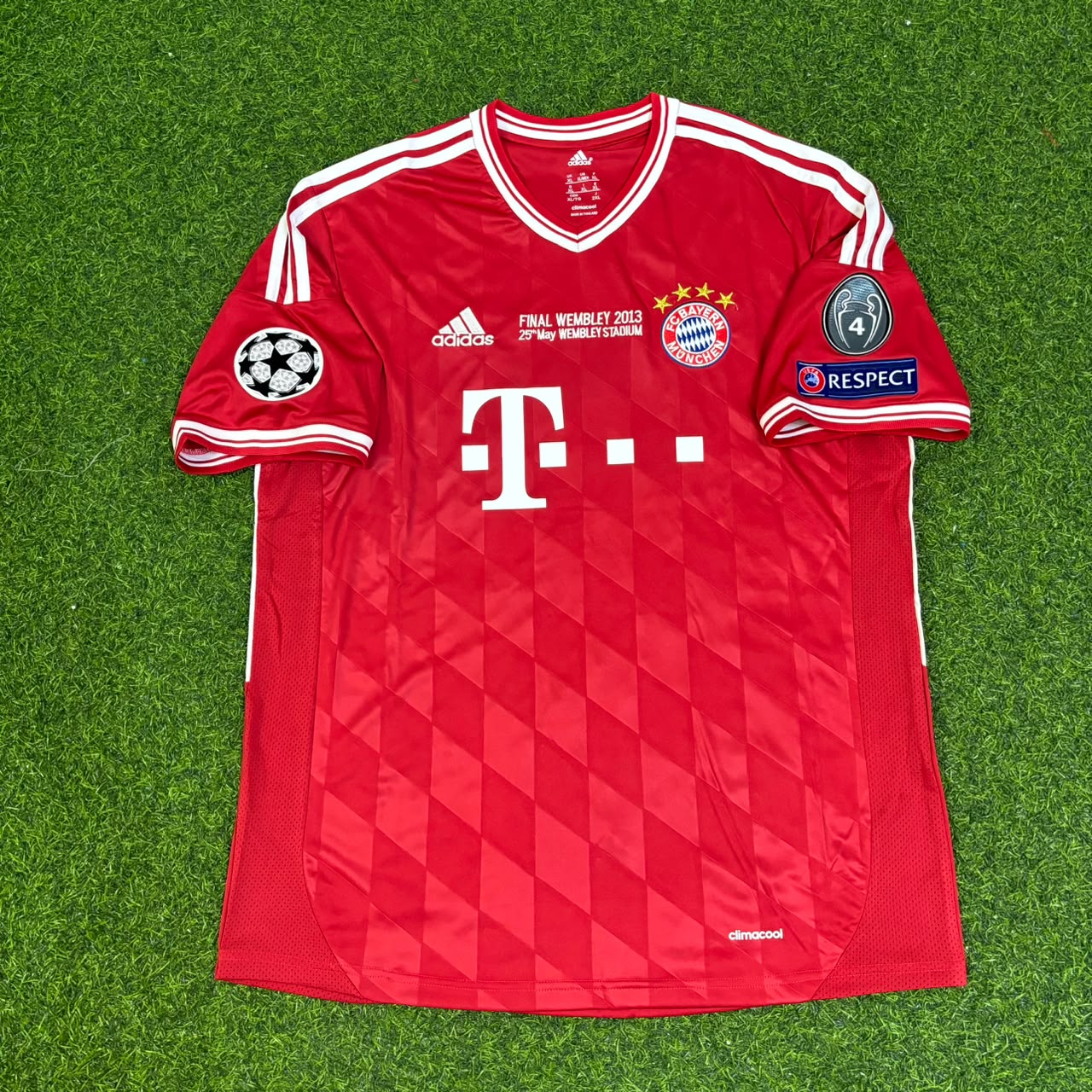 Philipp Lahm 21- Bayern Munich 2013 Champions League Wembley Final Jersey Trikot
