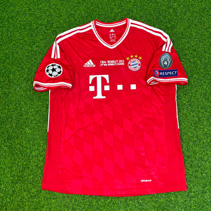 Philipp Lahm 21- Bayern Munich 2013 Champions League Wembley Final Jersey Trikot