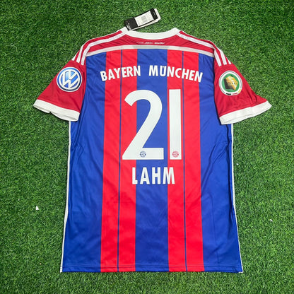 Philipp Lahm Bayern Munich 2014-2015 Trikot Kit Jersey Soccer Shirt