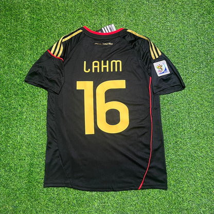 Philipp Lahm - Germany Deutschland 2010 World Cup Black Jersey Trikot