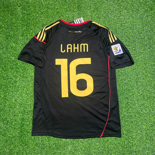 Philipp Lahm - Germany Deutschland 2010 World Cup Black Jersey Trikot