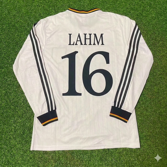 Philipp Lahm #16 Germany Long Sleeve Retro Football Jersey Kit