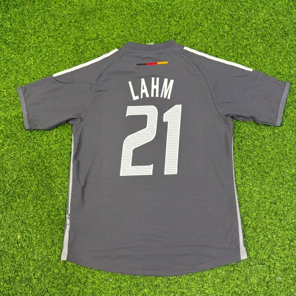 Philipp Lahm Germany 2002 World Cup Gray Special Retro Football Jersey