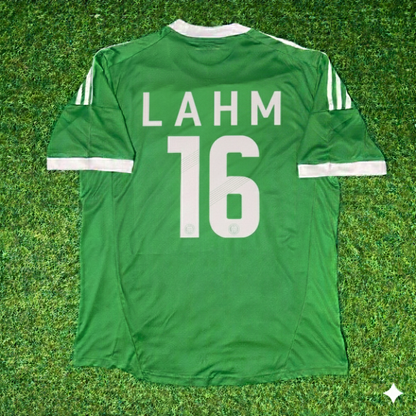 Philipp Lahm Deutschland EURO 2012 Grünes Retro-Fußballtrikot