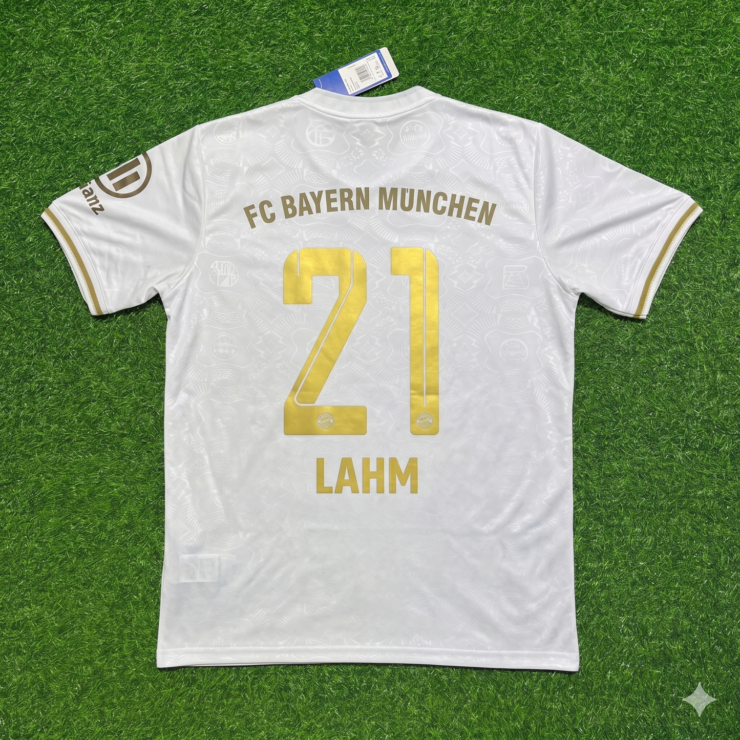 Philipp Lahm #21 FC Bayern München 125 Years Anniversary Special-Edition White Jersey
