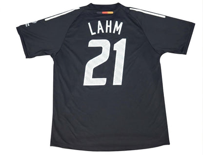 Philipp Lahm Germany Deutschland 2002 World Cup Japan Korea Black Retro Jersey Trikot