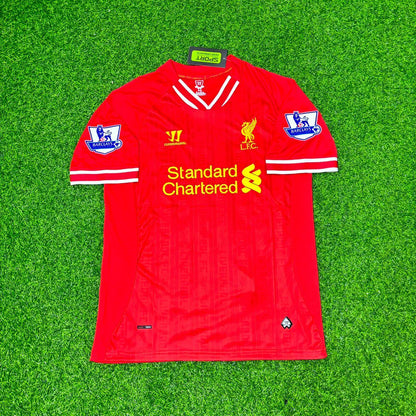 Philippe Coutinho Liverpool 2013/2014 Season Red Retro Football Jersey