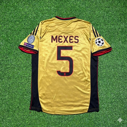 Philippe Mexès #5 AC Milan 2013 2014 Gold Retro Jersey