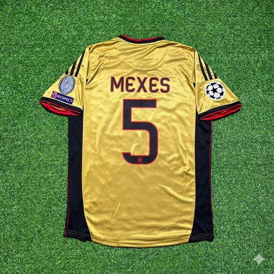 Philippe Mexès #5 AC Milan 2013 2014 Gold Retro Jersey
