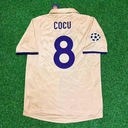 Phillip Cocu 8 Barcelona 2001 2002 Saison Retro Jersey Maillot Trikot Maglia Fußball-Shirt