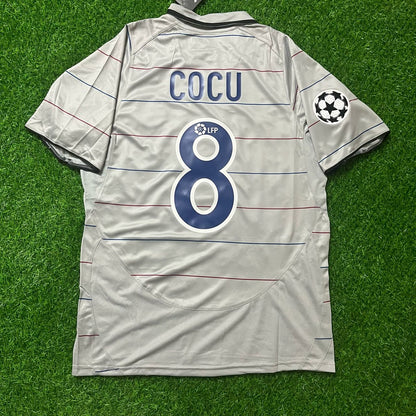Philipp Cocu 8 - Barcelona 2004/2005 Blue Garnet Retro Jersey Trikot Maillot