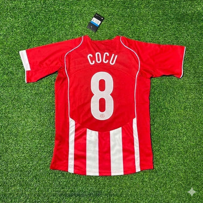 Phillip Cocu #8 PSV Eindhoven 2004–2005 Home Retro Football Jersey Kit