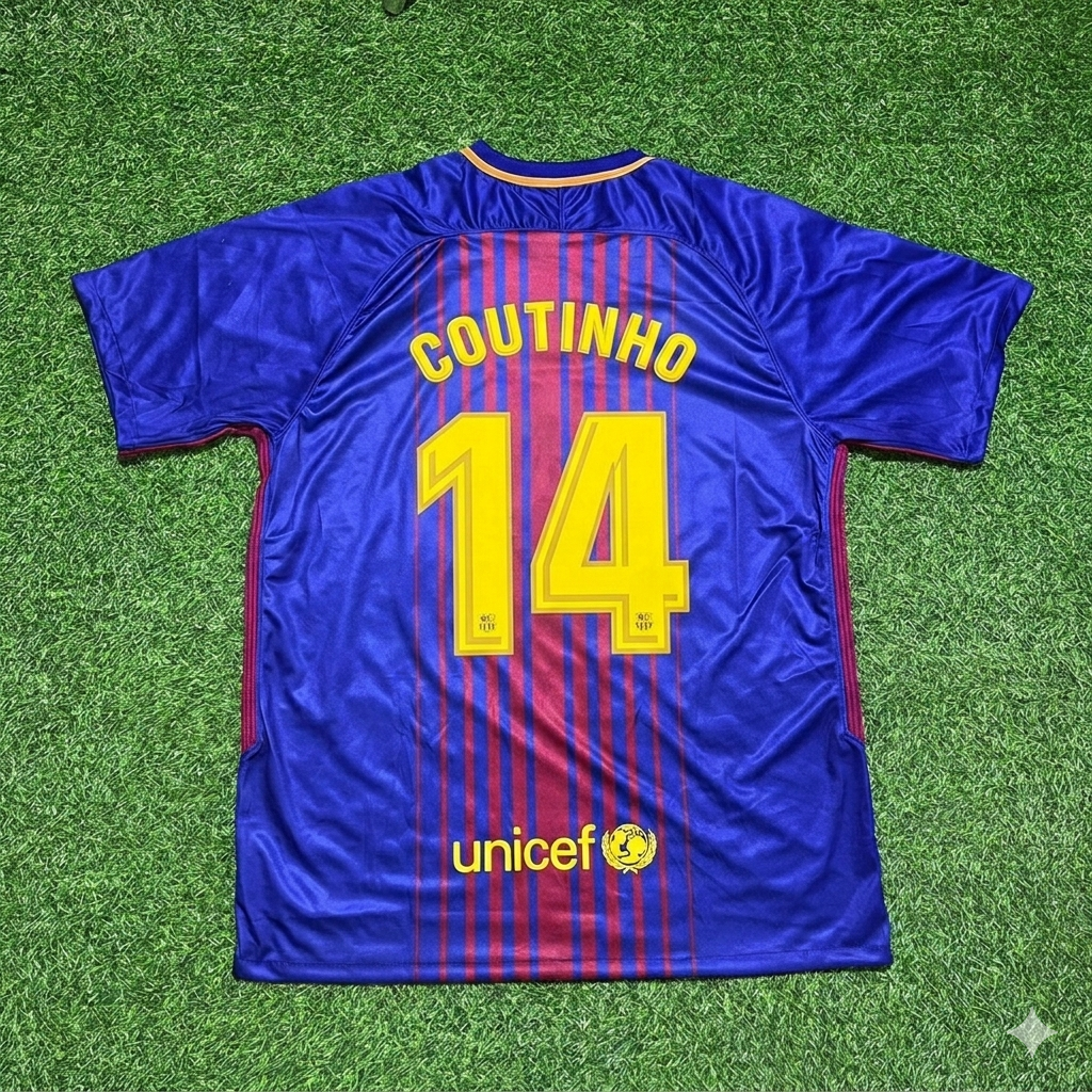 Philippe Coutinho 14- Barcelona 2017/2018 Season Football Jersey