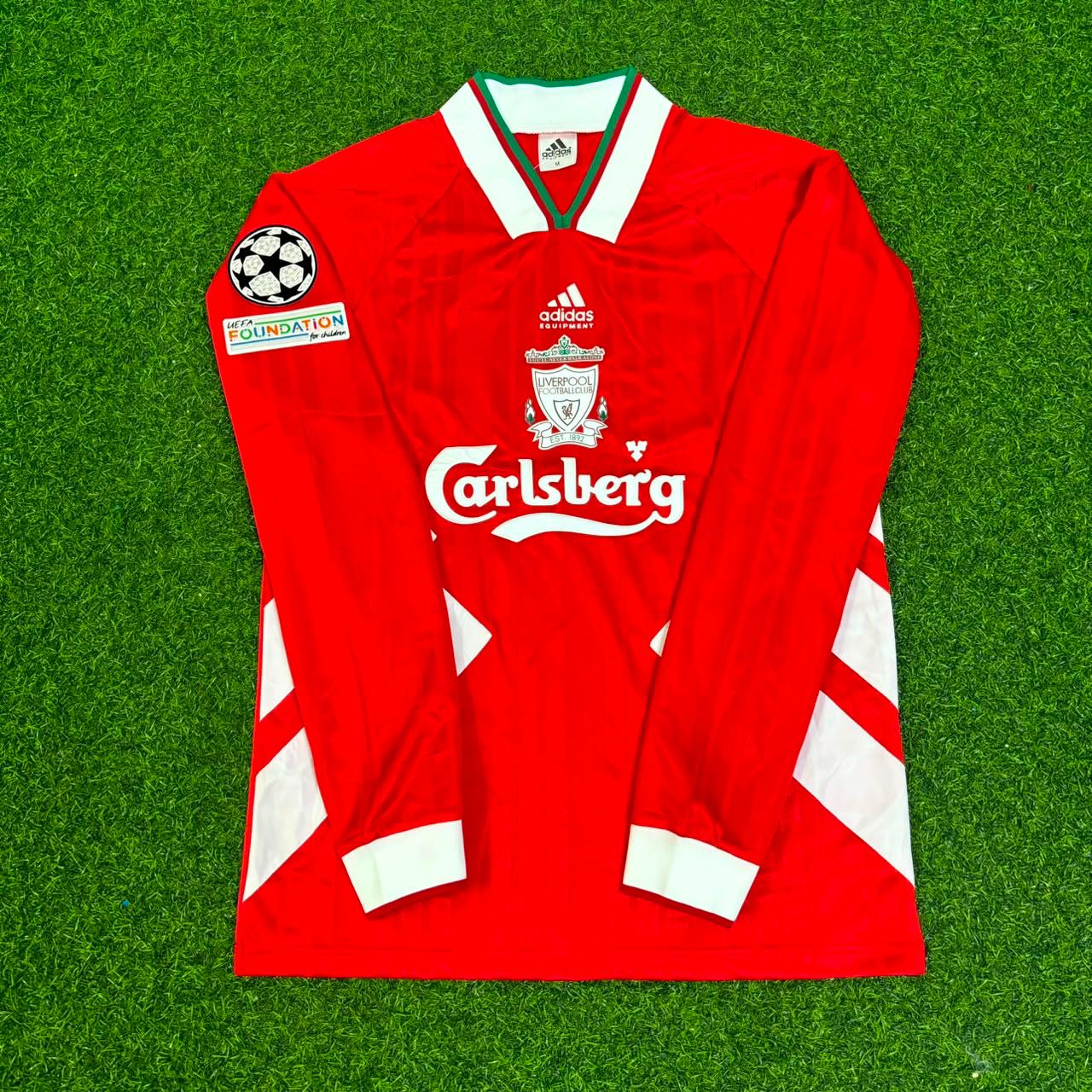 Philippe Coutinho Liverpool Long Sleeve Retro Kit Jersey Trikot Maillot Soccer Shirt