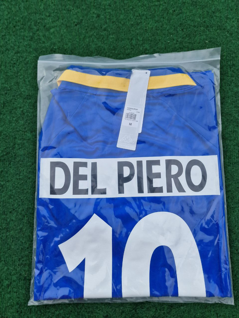Del Piero Juventus Blue Retro Football Jersey