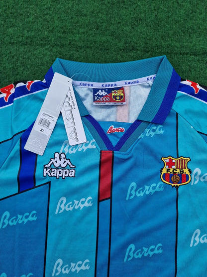 Lionel Messi Barcelona 1996 1997 Retro Football Jersey