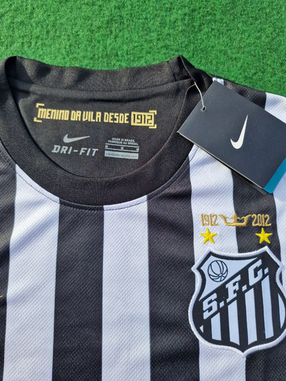 Neymar Jr Santos Fc 2009 2013 Black Kids Soccer Retro Jersey KinderTrikot Soccer Shirt