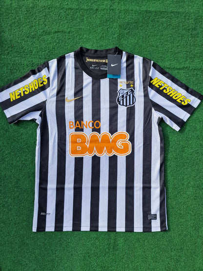 Neymar Jr Santos Fc 2009 2013 Black Kids Soccer Retro Jersey KinderTrikot Soccer Shirt