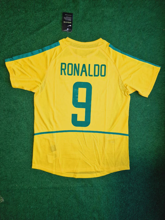 Ronaldo Nazario Brazil Retro Football Jersey