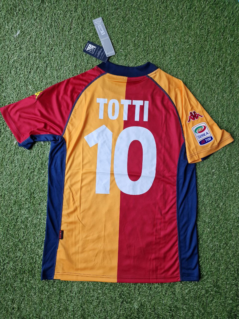 Francesco Totti Roma Retro-Fußballtrikot