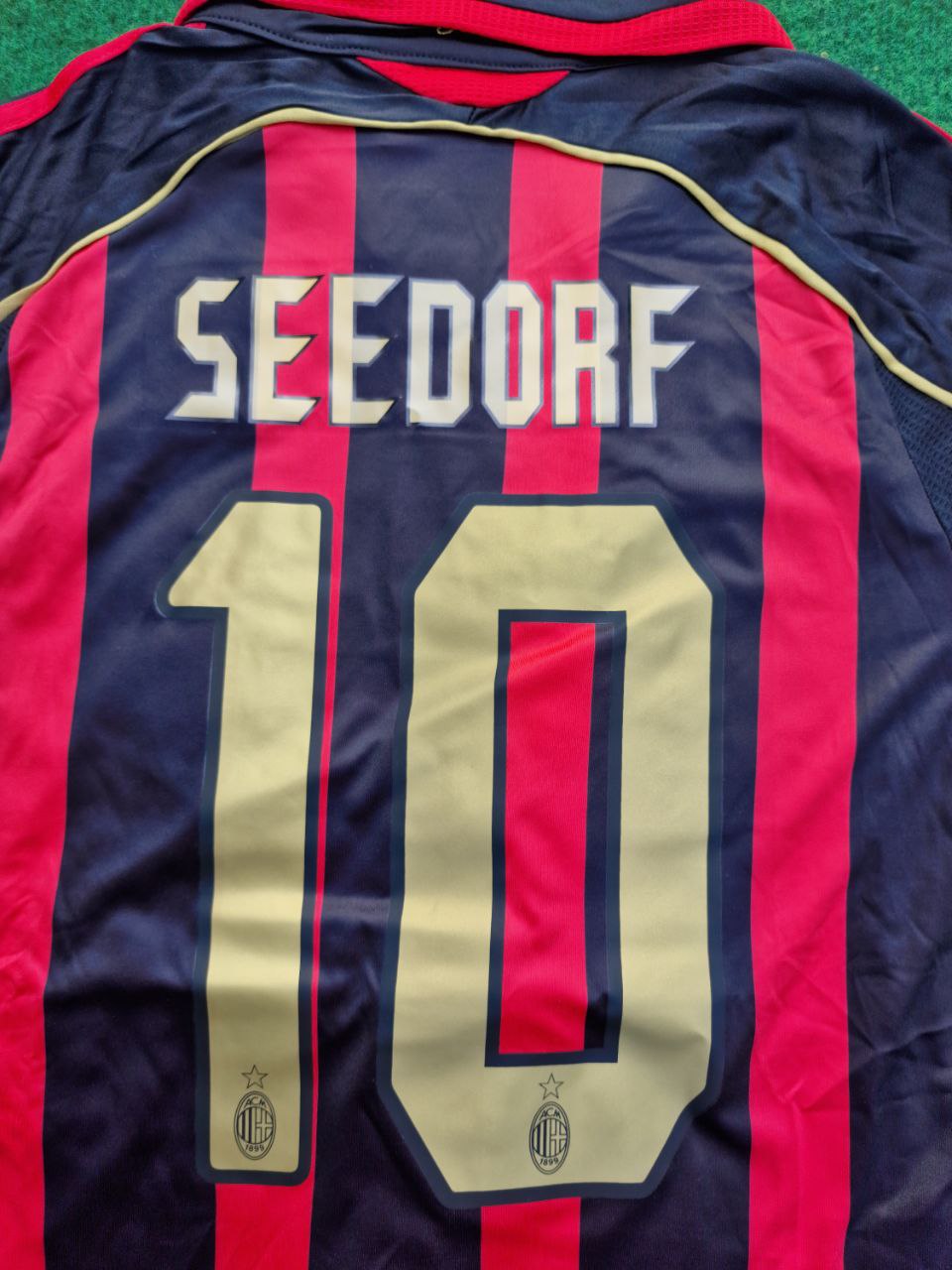 Seedorf AC Milan Retro Football Jerseu
