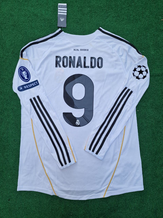 Cristiano Ronaldo Real Madrid Champions League Retro Jersey Maillot Trikot Maglia